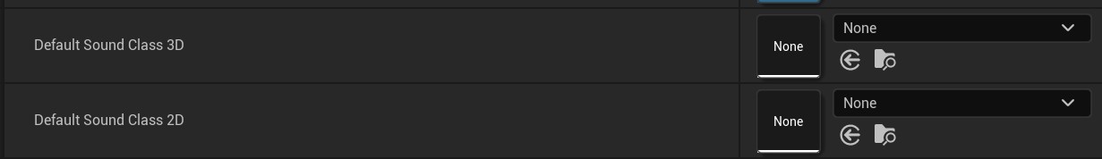 settings sound class